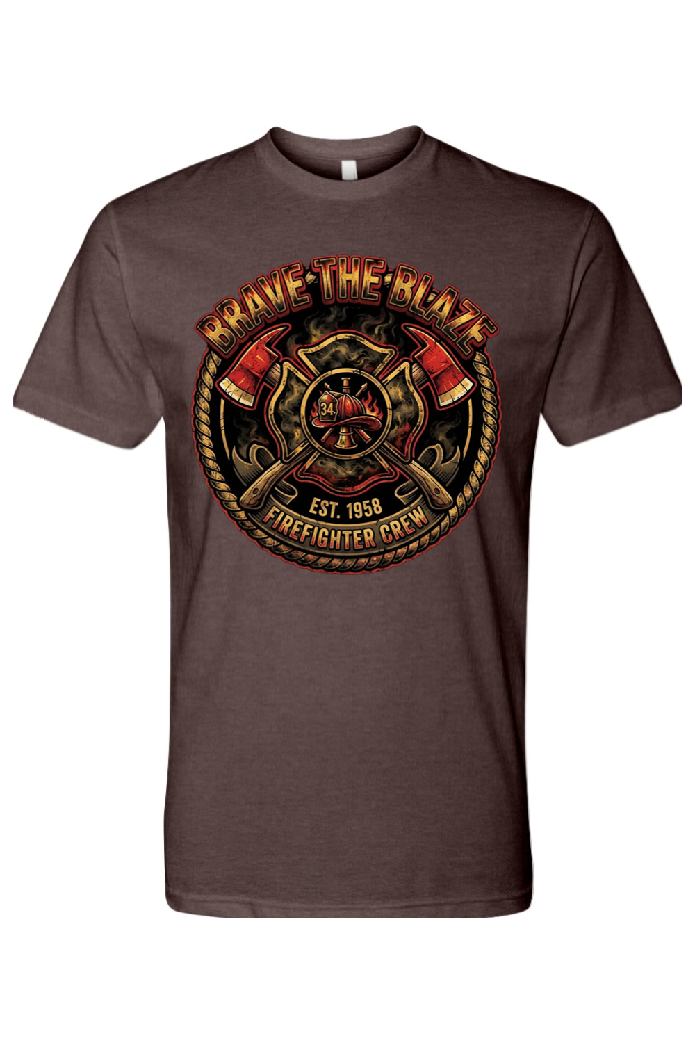 BRAVE THE BLAZE - T-Shirt 4