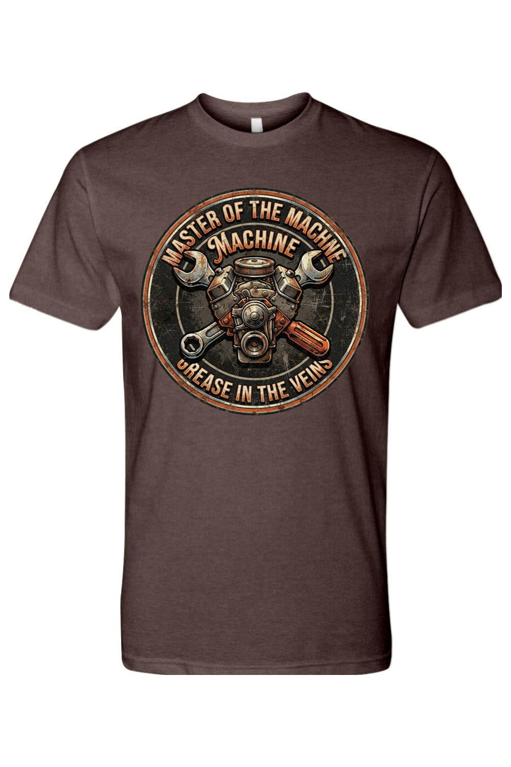 MASTER OF THE MACHINE - GREASE IN THE VEINS - T-Shirt 5