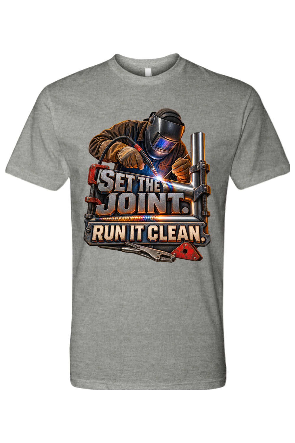 SET THE JOINT - RUN IT CLEAN - T-Shirt 3
