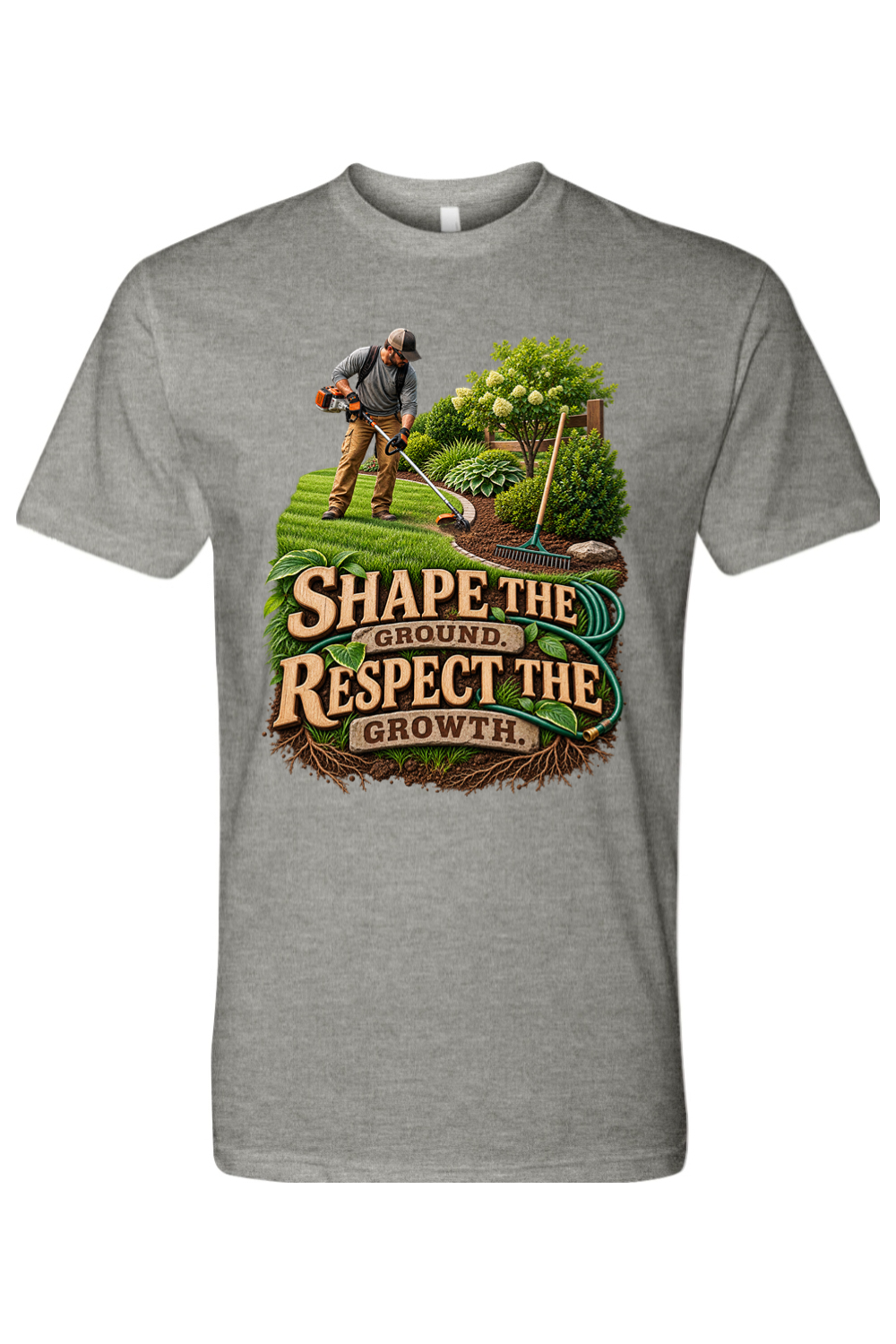 SHAPE THE GROUND - RESPECT THE GROWTH - T-Shirt 3