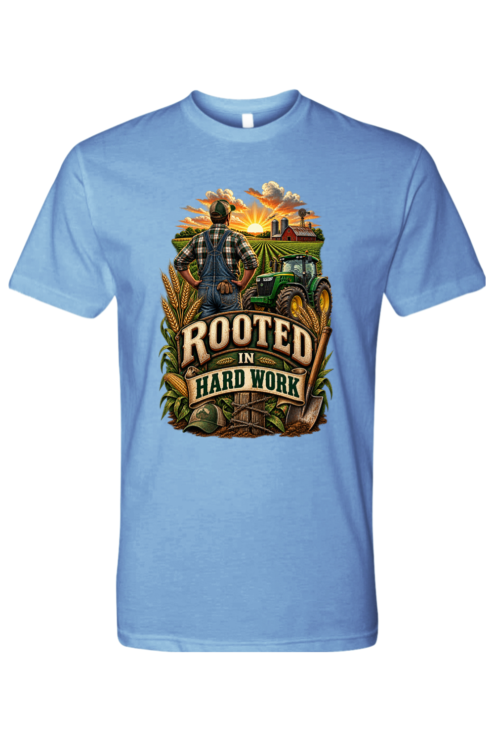 ROOTED IN HARD WORK - T-Shirt 6