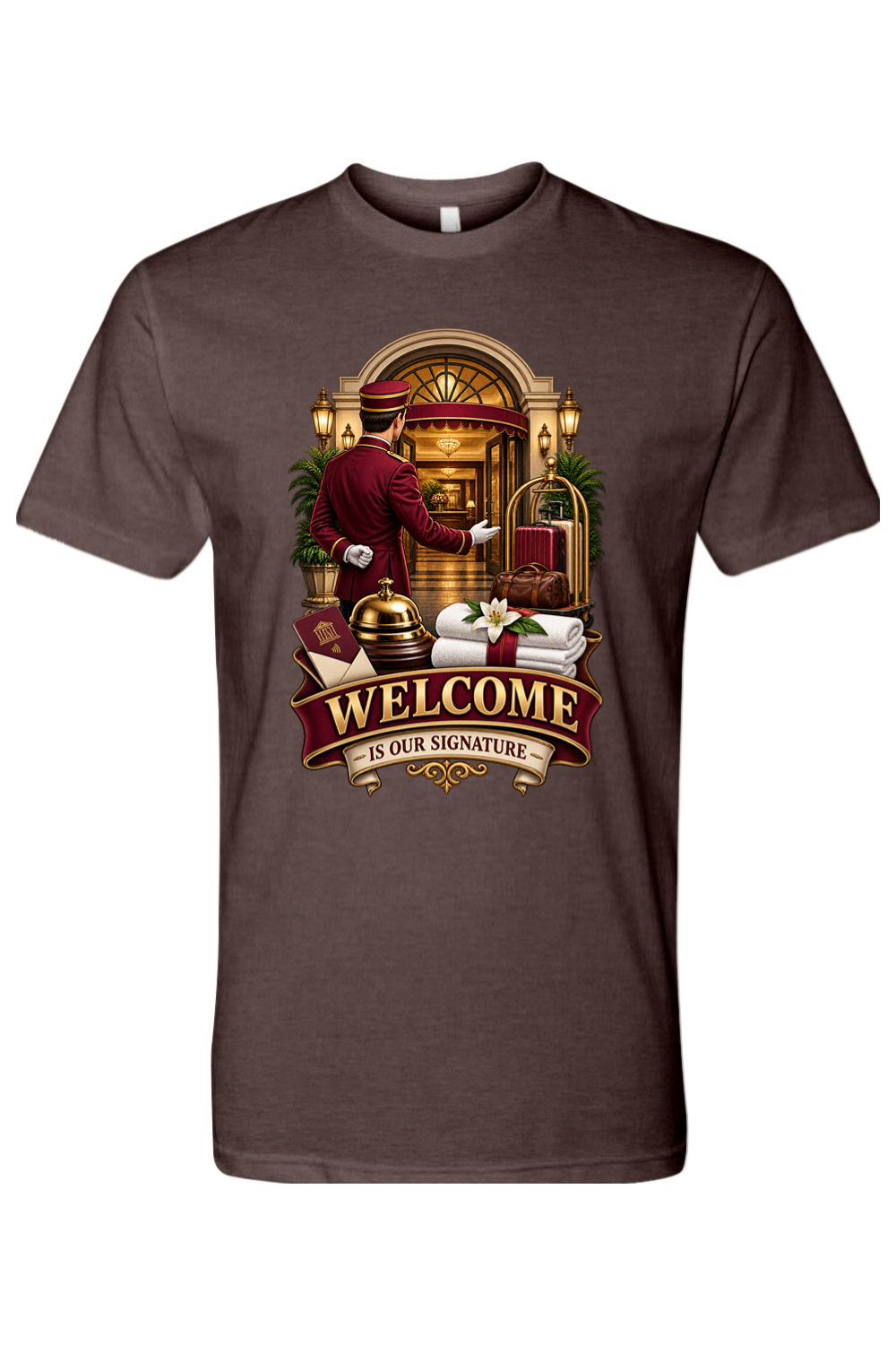 WELCOME IS OUR SIGNATURE - T-Shirt 4