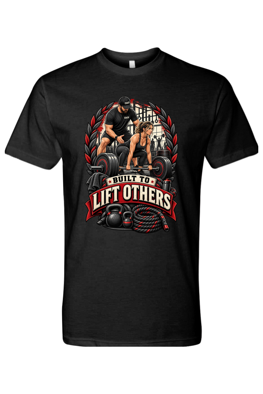BUILT TO LIFT OTHERS - T-Shirt 2