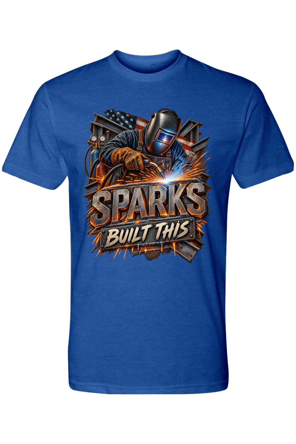 SPARKS BUILT THIS - T-Shirt 10