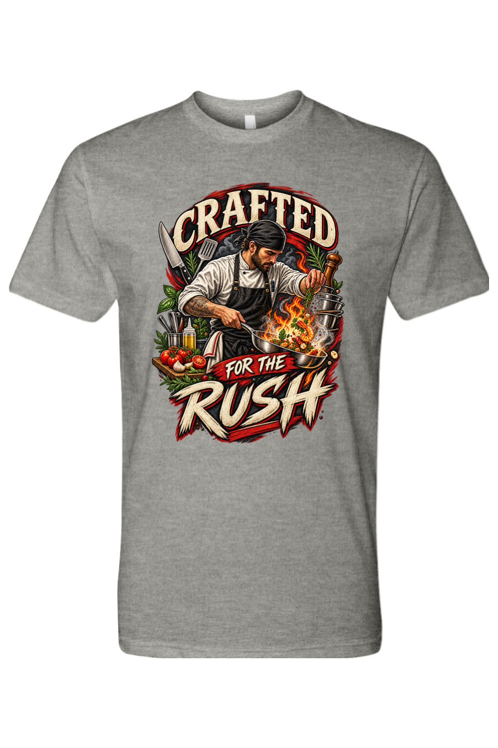 CRAFTED FOR THE RUSH - T-Shirt 4