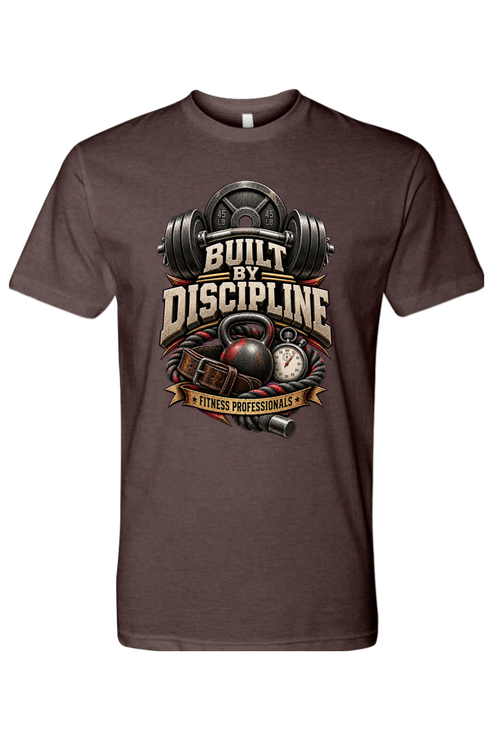 BUILT BY DISCIPLINE - T-Shirt 5