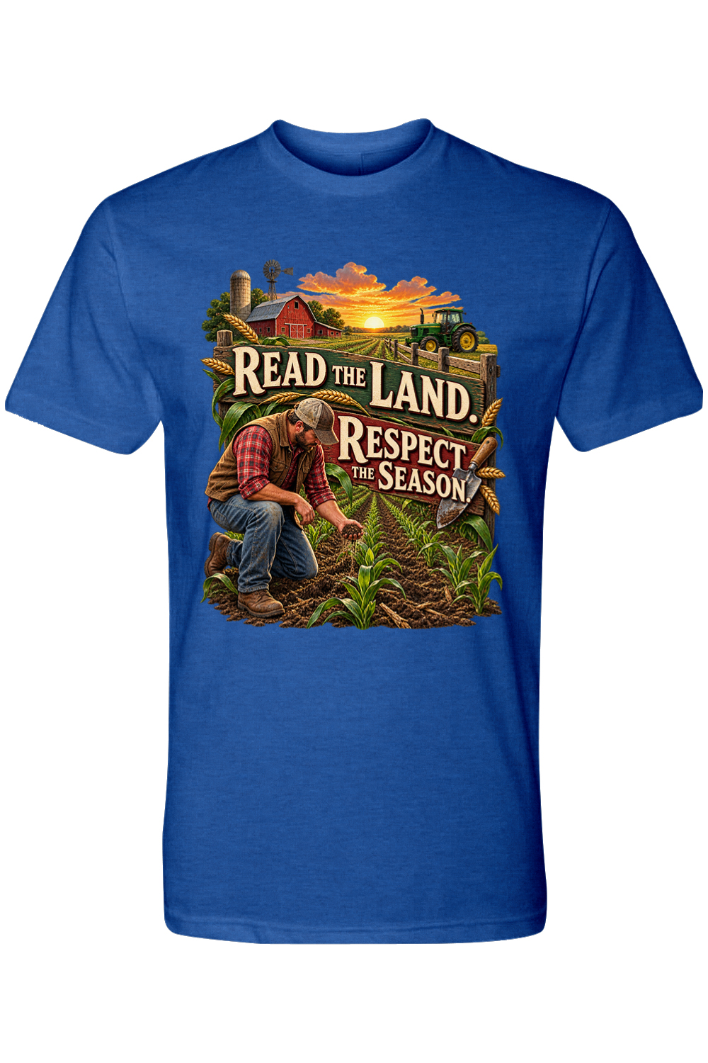 READ THE LAND - RESPECT THE SEASON - T-Shirt 8