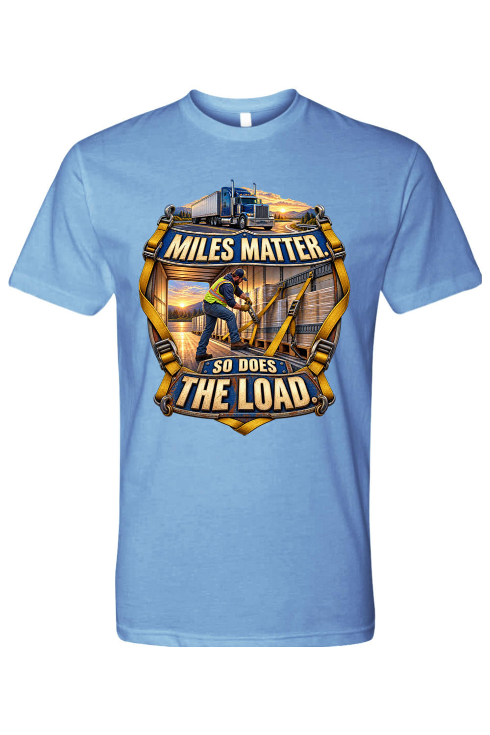 MILES MATTER SO DOES THE LOAD - T-Shirt 5