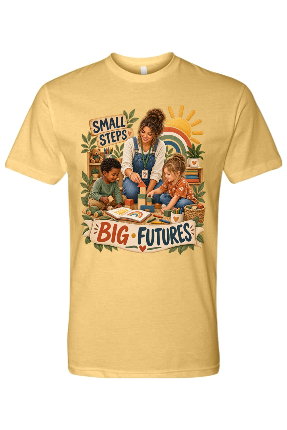 SMALL STEPS - BIG FUTURES - T-Shirt 3