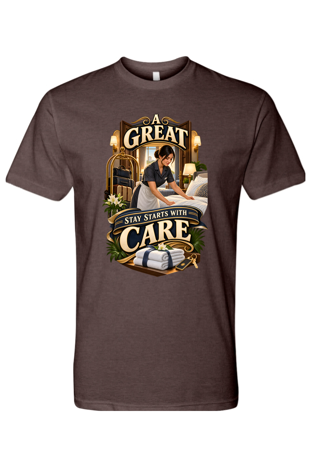 A GREAT STAY STARTS WITH CARE - T-Shirt 4