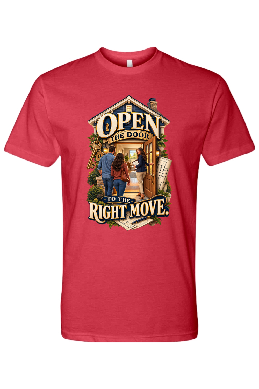 OPEN THE DOOR - TO THE RIGHT MOVE - T-Shirt 7