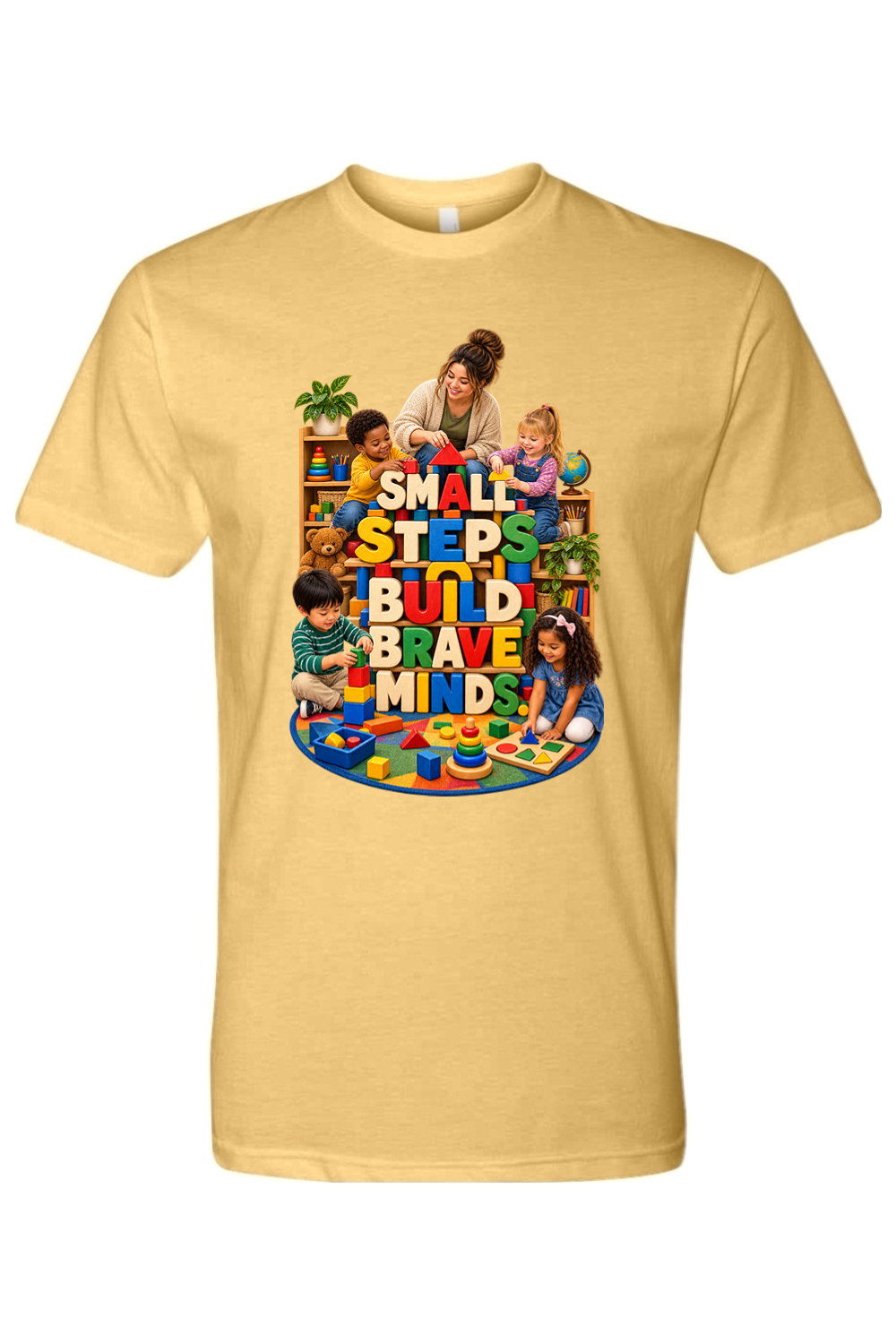 SMALL STEPS BUILD BRAVE MINDS. - T-Shirt 3