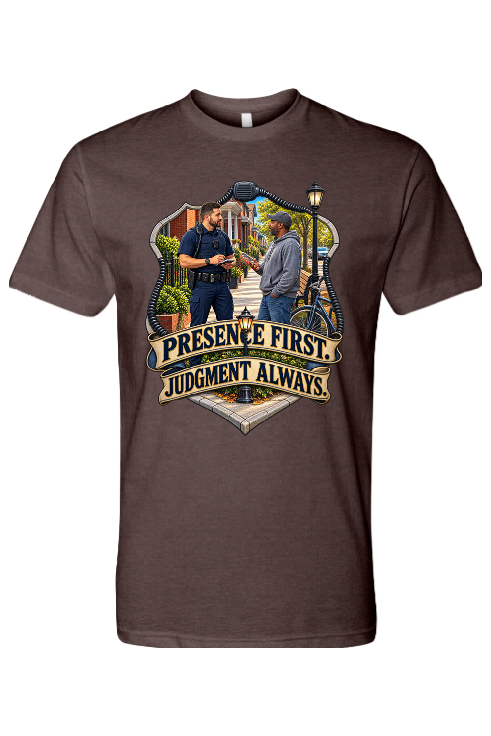 PRESENCE FIRST JUDGMENT ALWAYS - T-Shirt 4