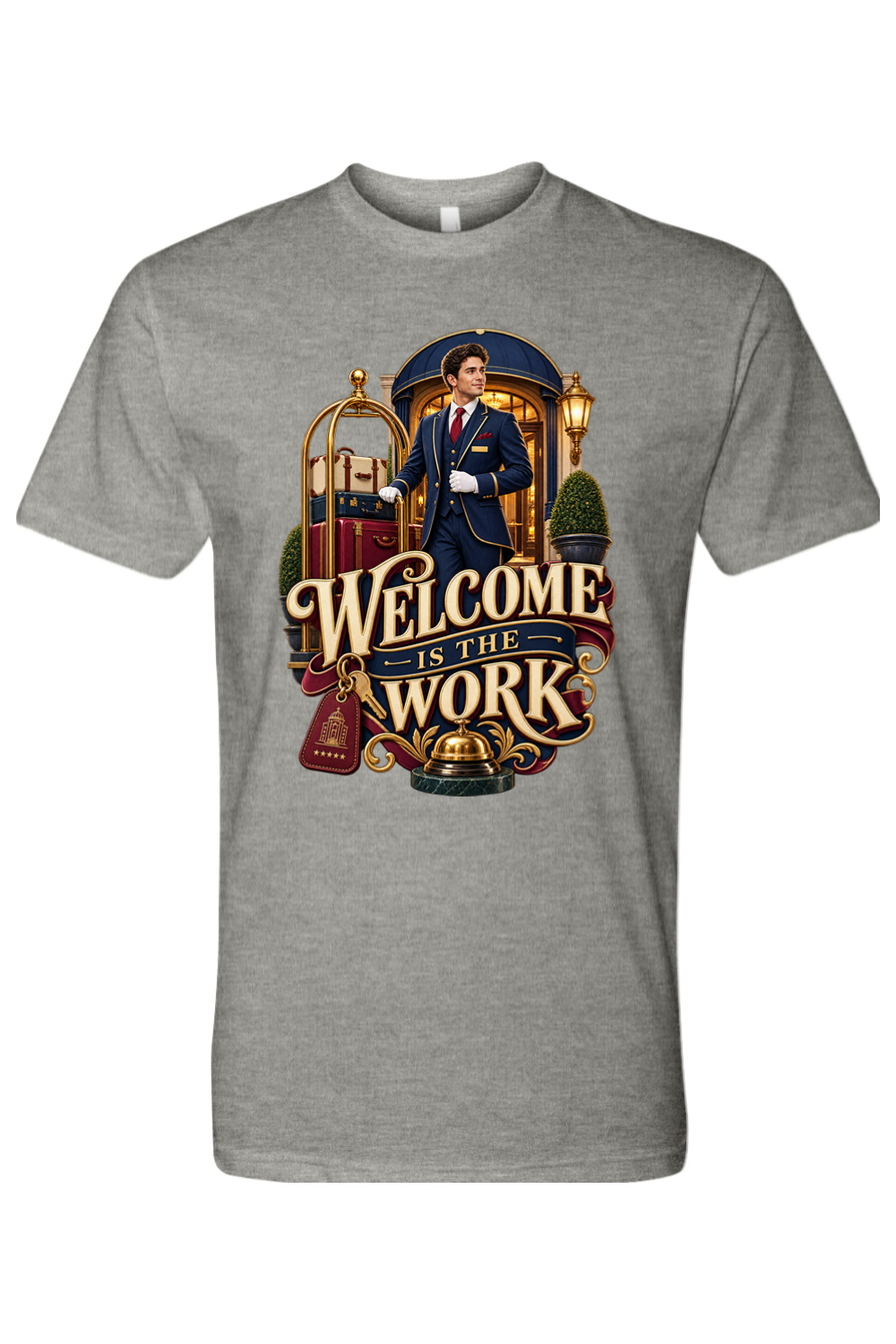 WELCOME IS THE WORK - T-Shirt 3