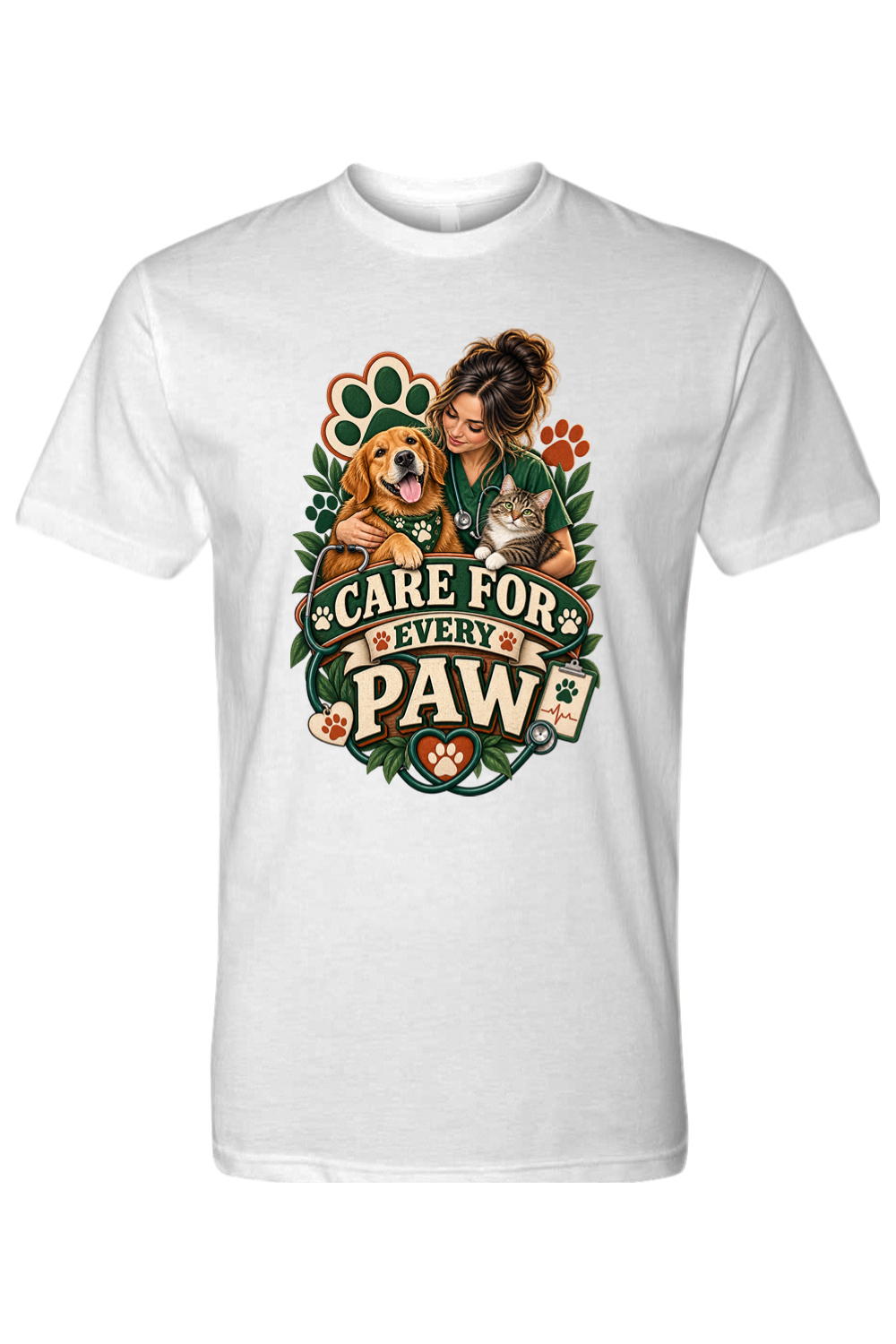CARE FOR EVERY PAW - T-Shirt