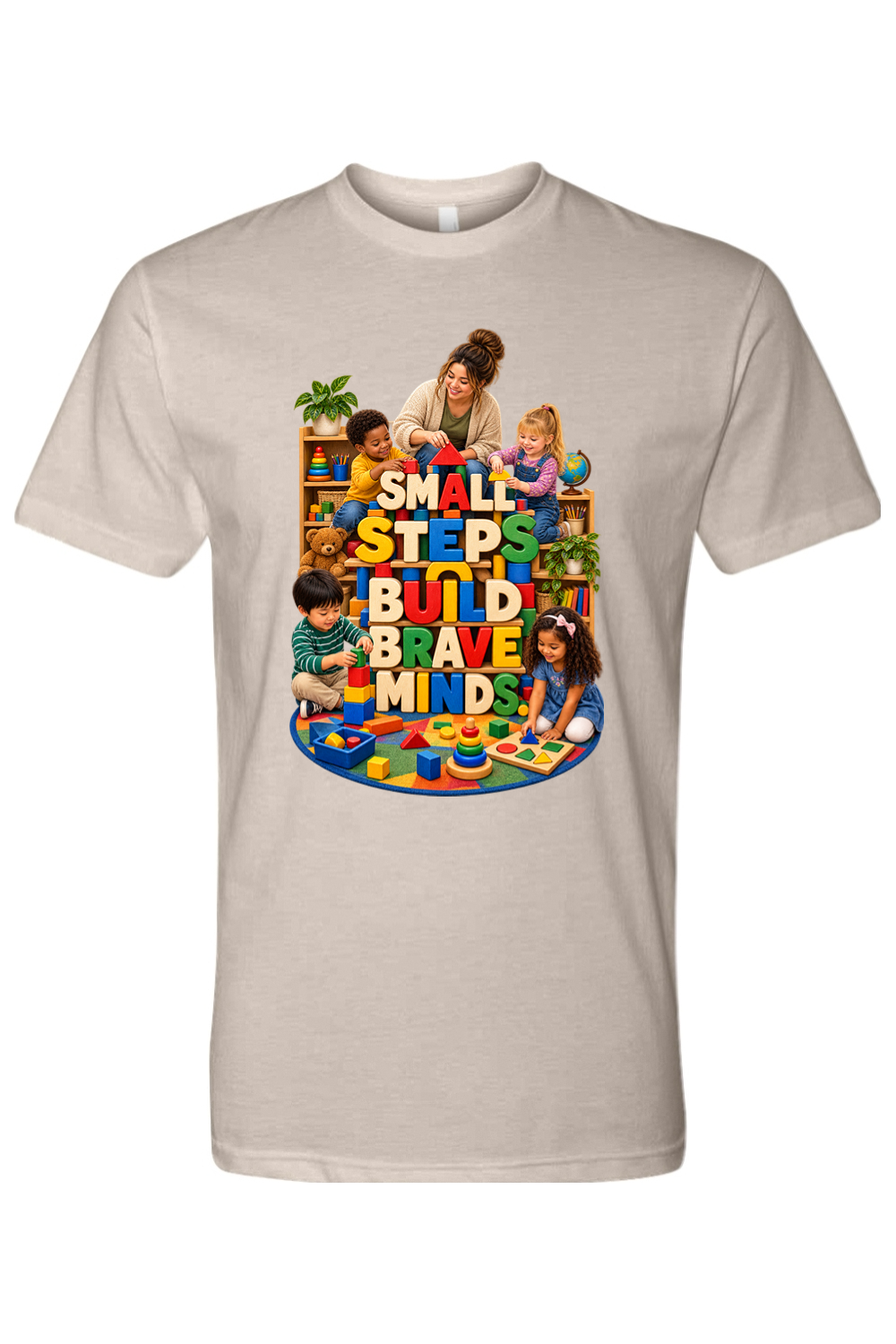 SMALL STEPS BUILD BRAVE MINDS. - T-Shirt 9