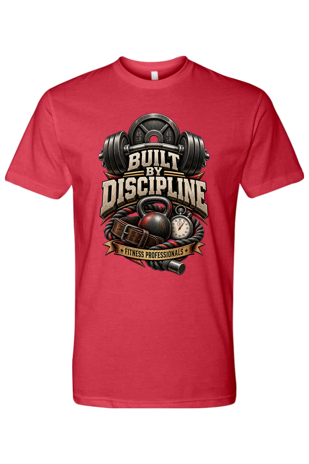BUILT BY DISCIPLINE - T-Shirt 7