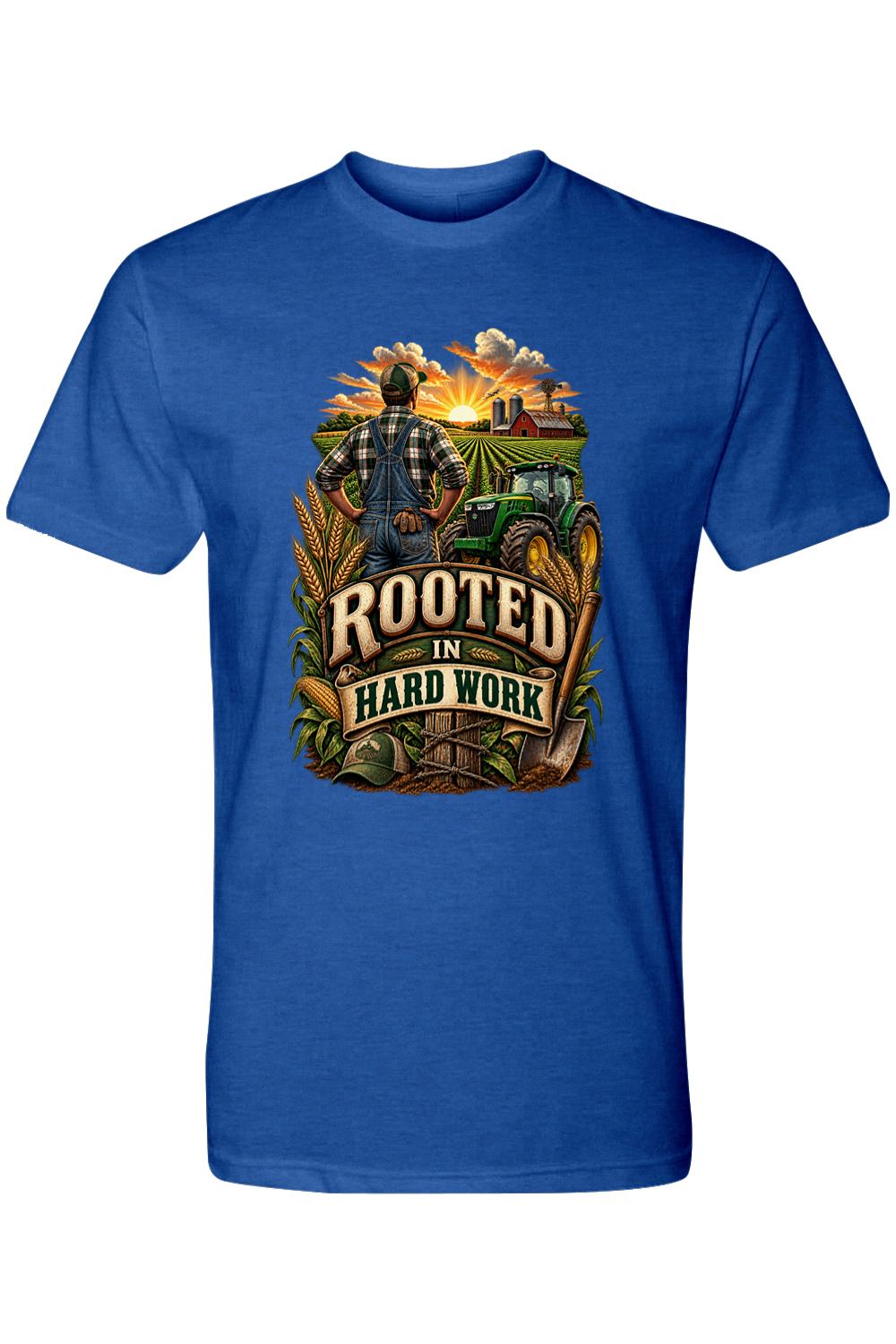 ROOTED IN HARD WORK - T-Shirt 9