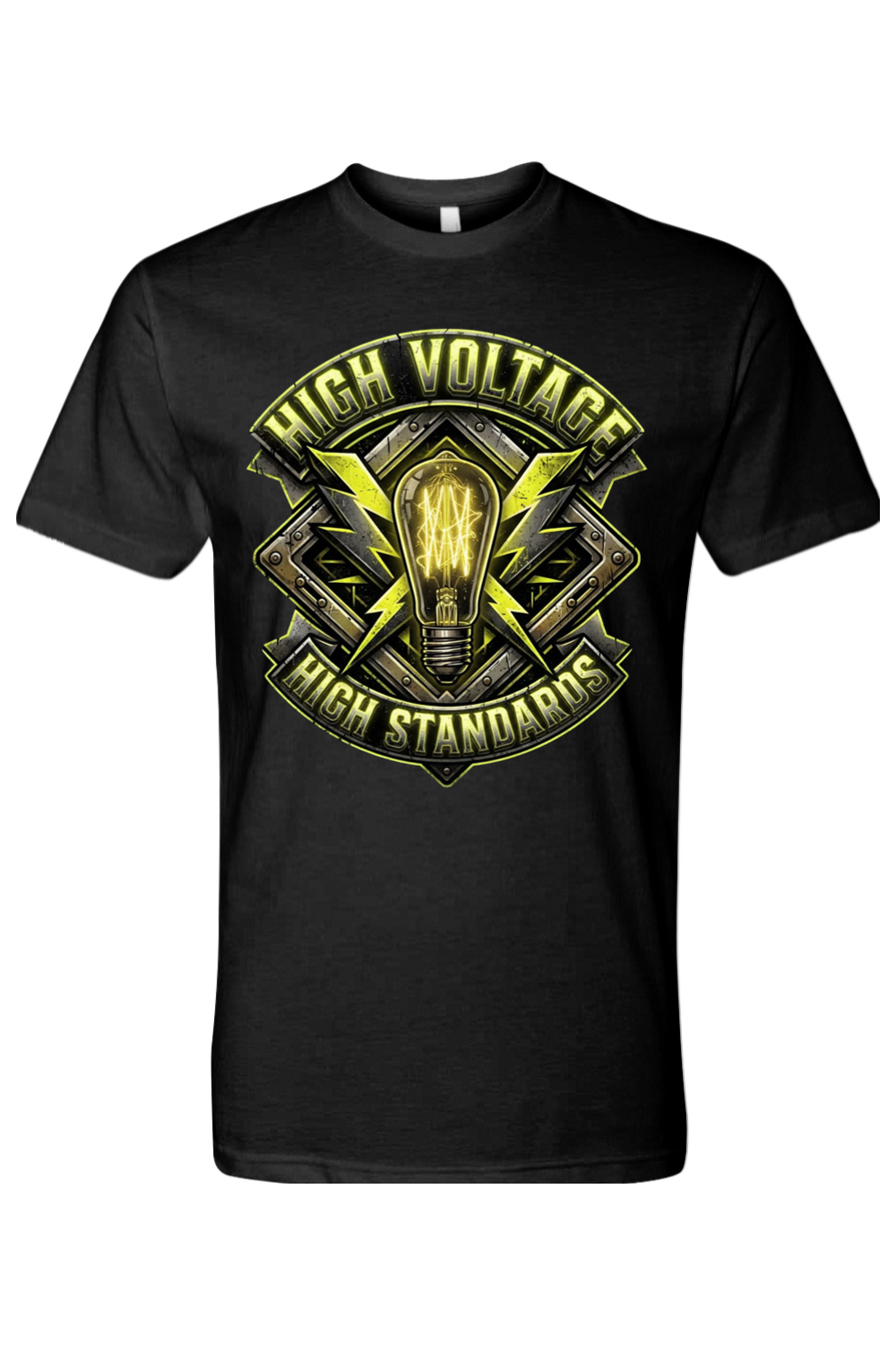 HIGH VOLTAGE - HIGH STANDARDS - T-Shirt 2