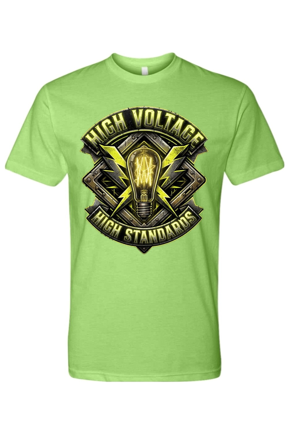 HIGH VOLTAGE - HIGH STANDARDS - T-Shirt 3