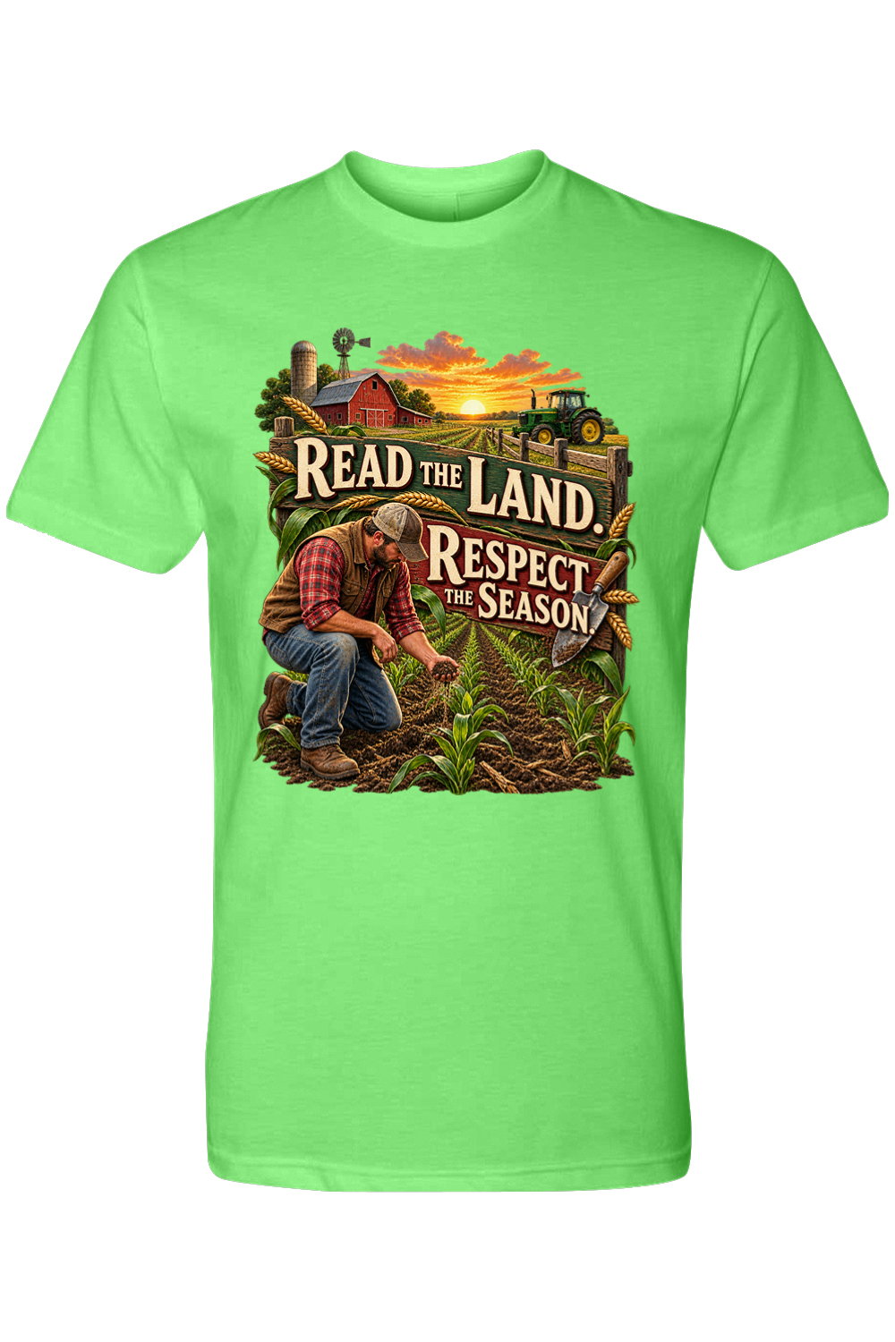 READ THE LAND - RESPECT THE SEASON - T-Shirt 9