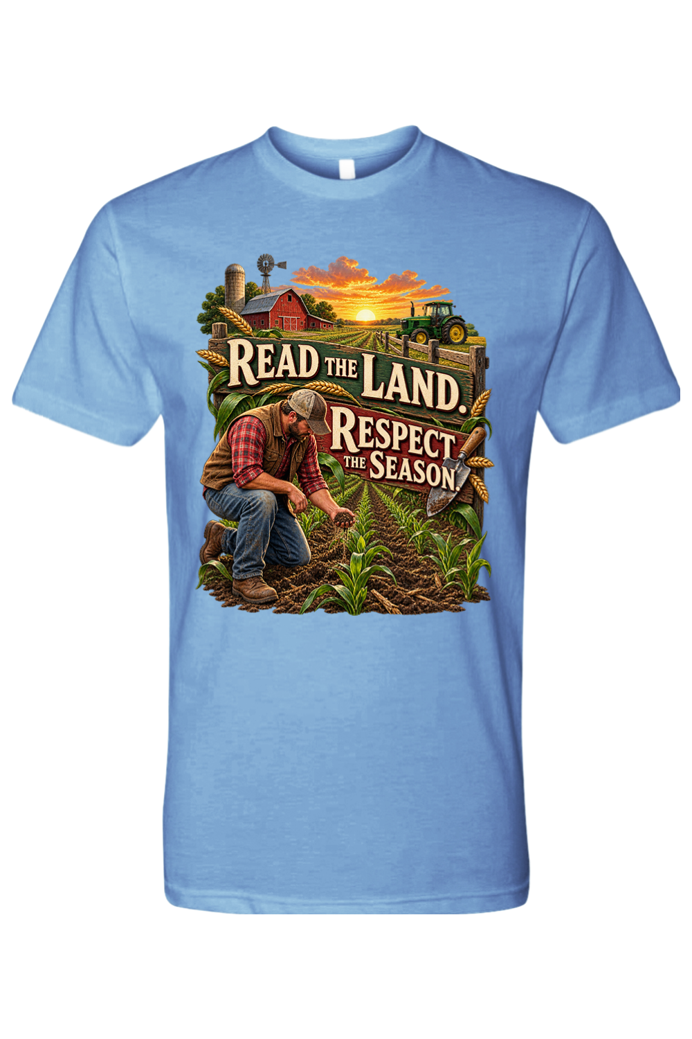 READ THE LAND - RESPECT THE SEASON - T-Shirt 5