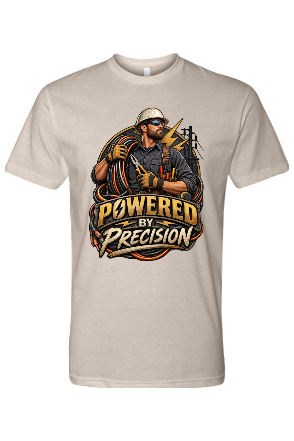POWERED BY PRECISION - T-Shirt 9