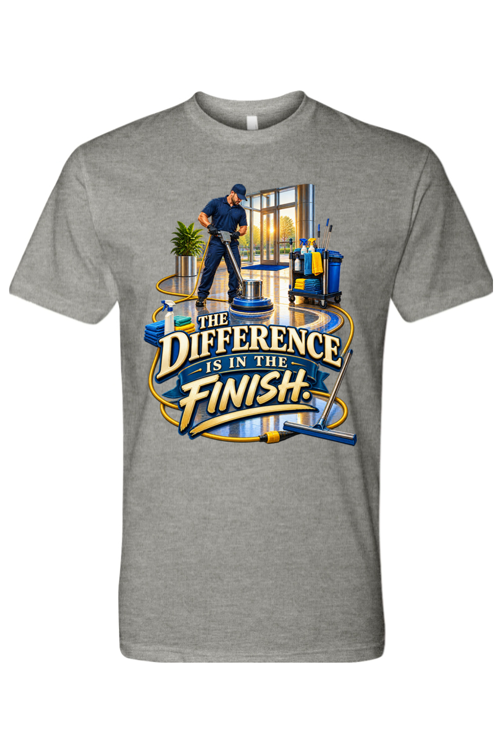 THE DIFFERENCE IS IN THE FINISH - T-Shirt 3