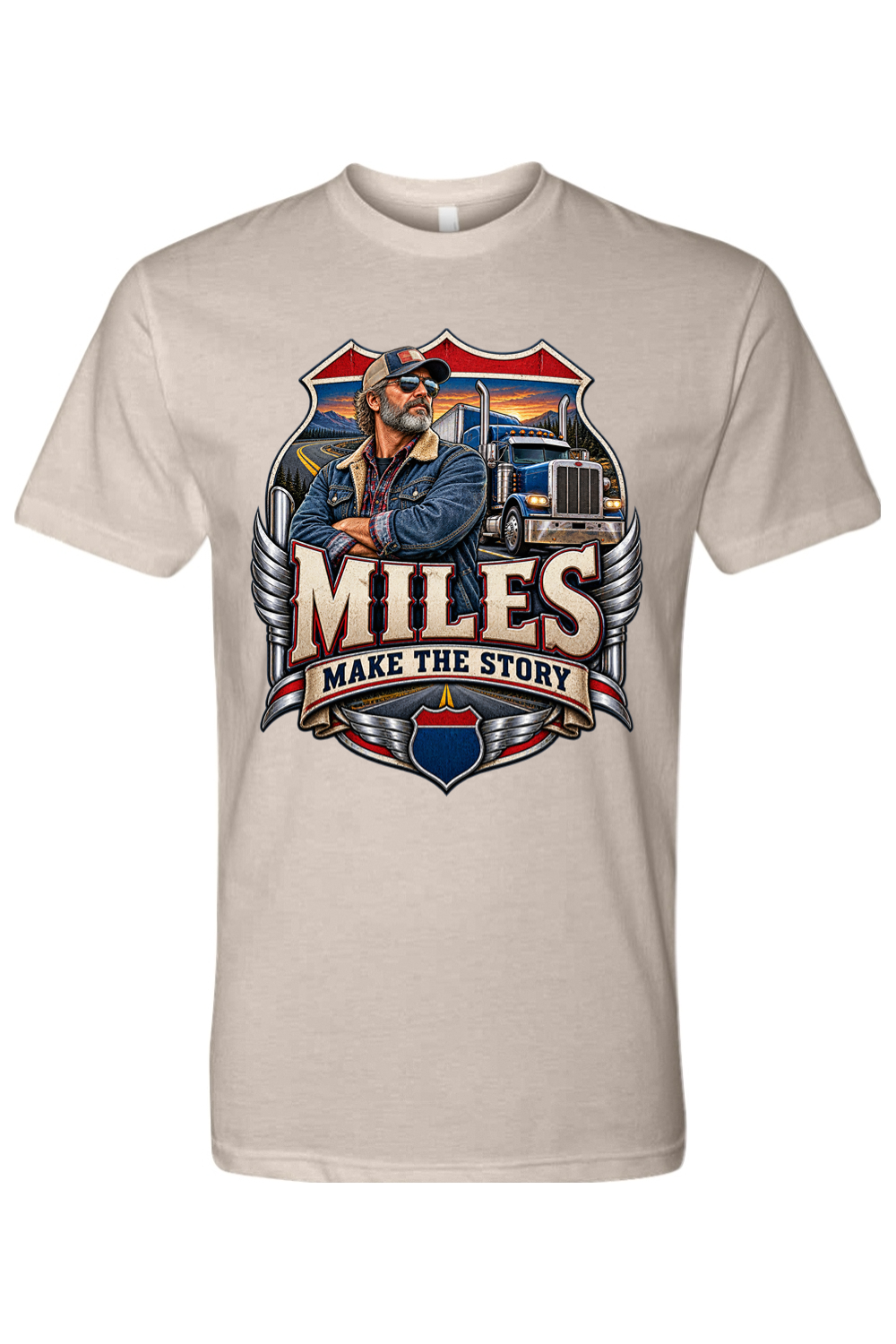 MILES MAKE THE STORY - T-Shirt 9