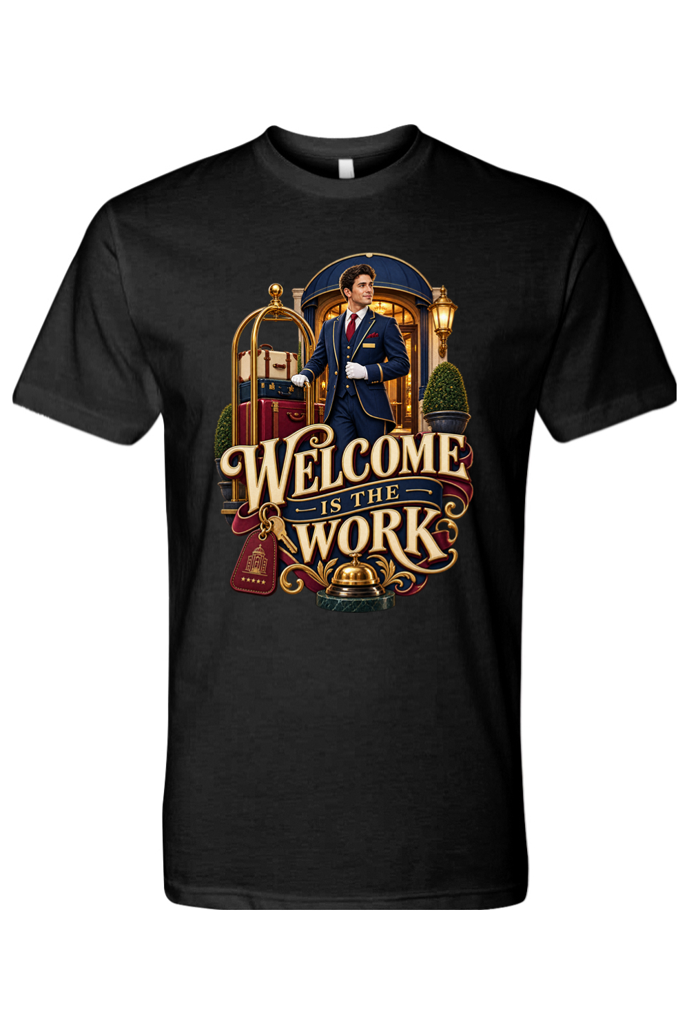 WELCOME IS THE WORK - T-Shirt 2