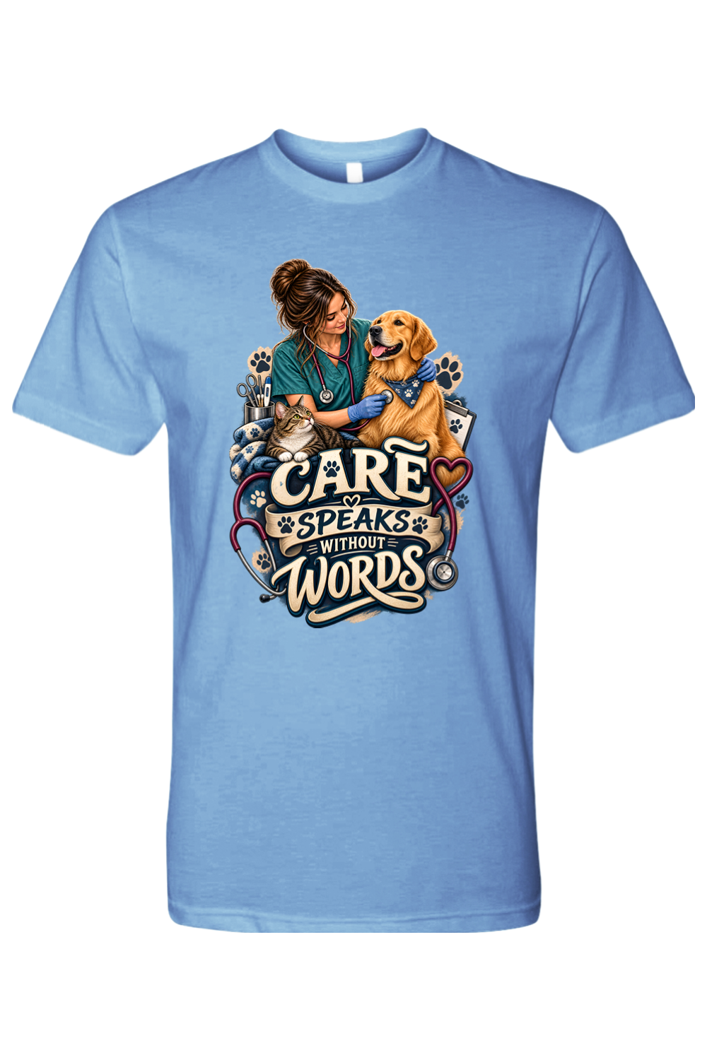 CARE SPEAKS WITHOUT WORDS - T-Shirt 4
