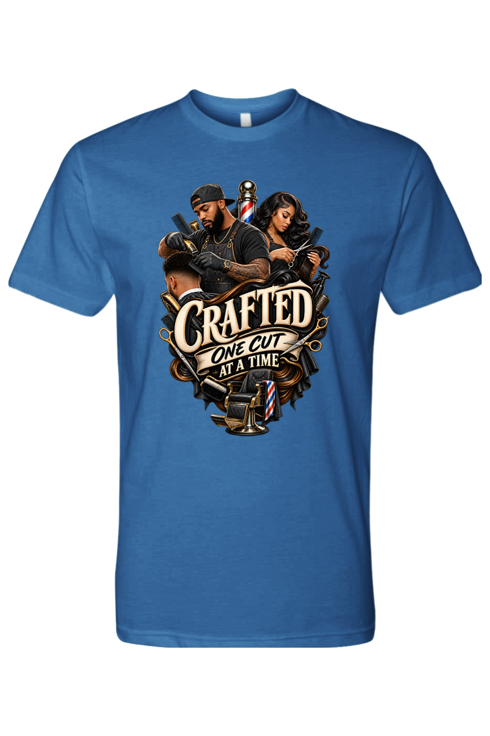 CRAFTED ONE CUT AT A TIME - T-Shirt 8