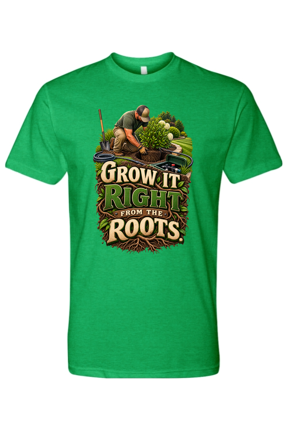 GROW IT RIGHT FROM THE ROOTS - T-Shirts 4