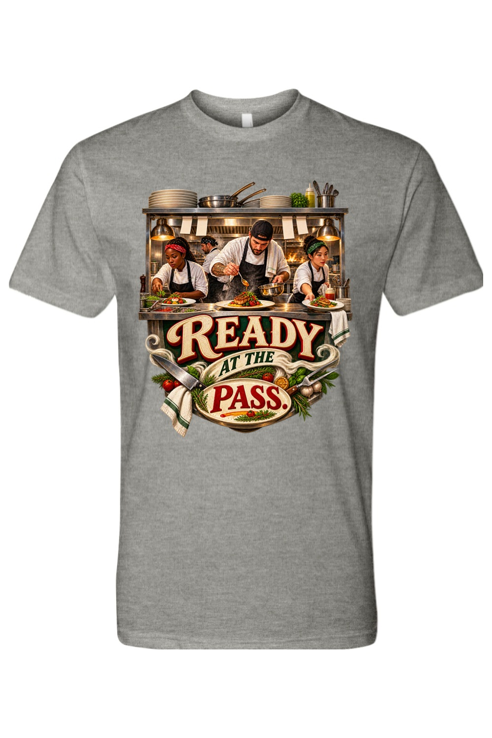 READY AT THE PASS - T-Shirt 3