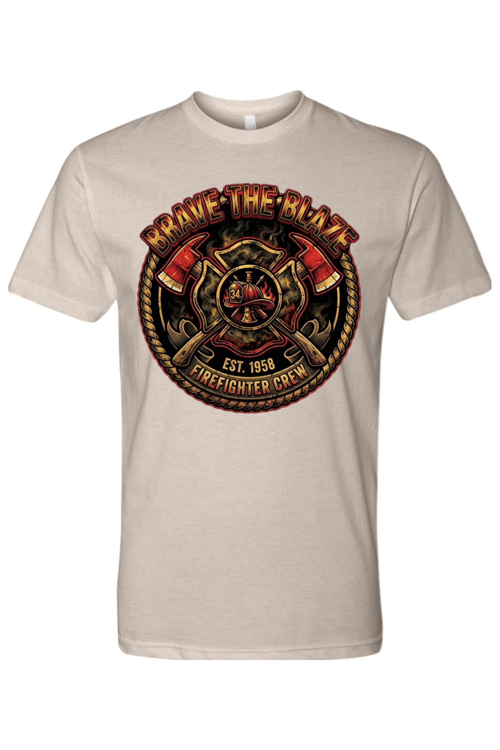 BRAVE THE BLAZE - T-Shirt 6
