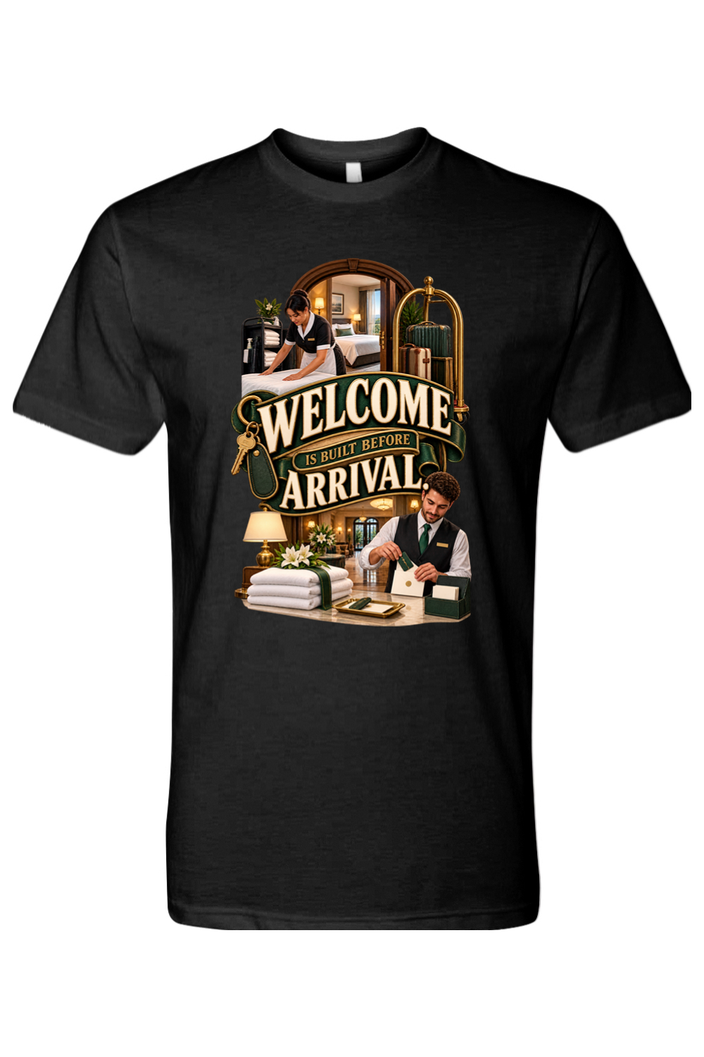 WELCOME IS BUILT BEFORE ARRIVAL - T-Shirt 2
