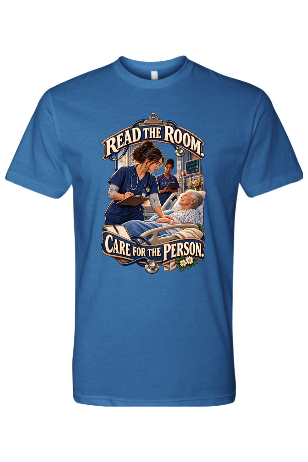 READ THE ROOM. CARE FOR THE PERSON - T-Shirt 6