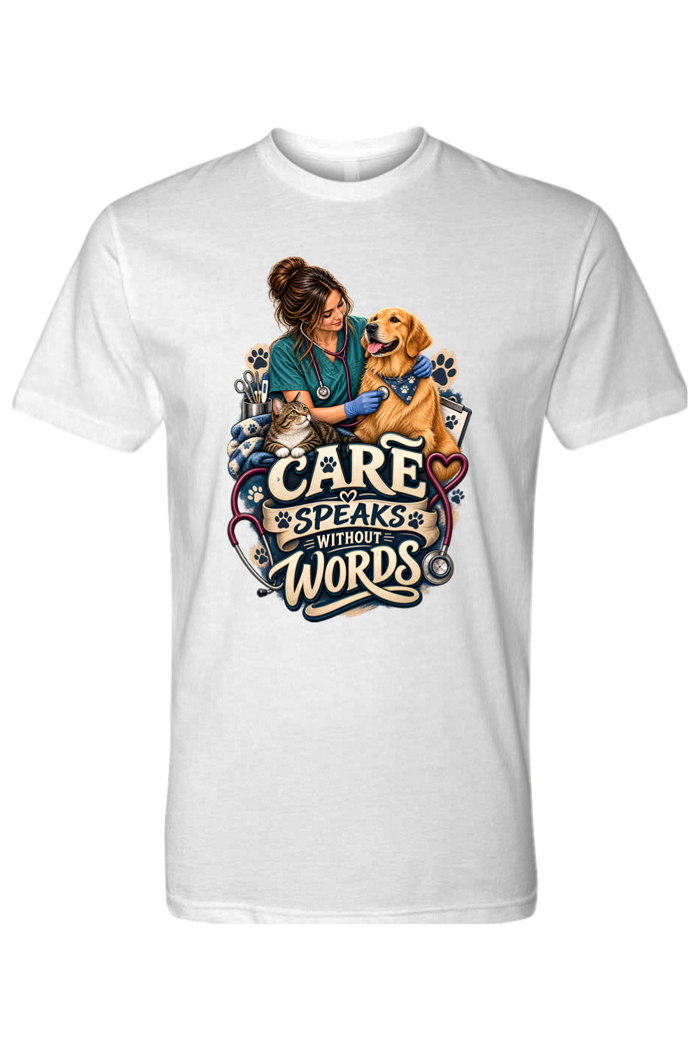 CARE SPEAKS WITHOUT WORDS - T-Shirt
