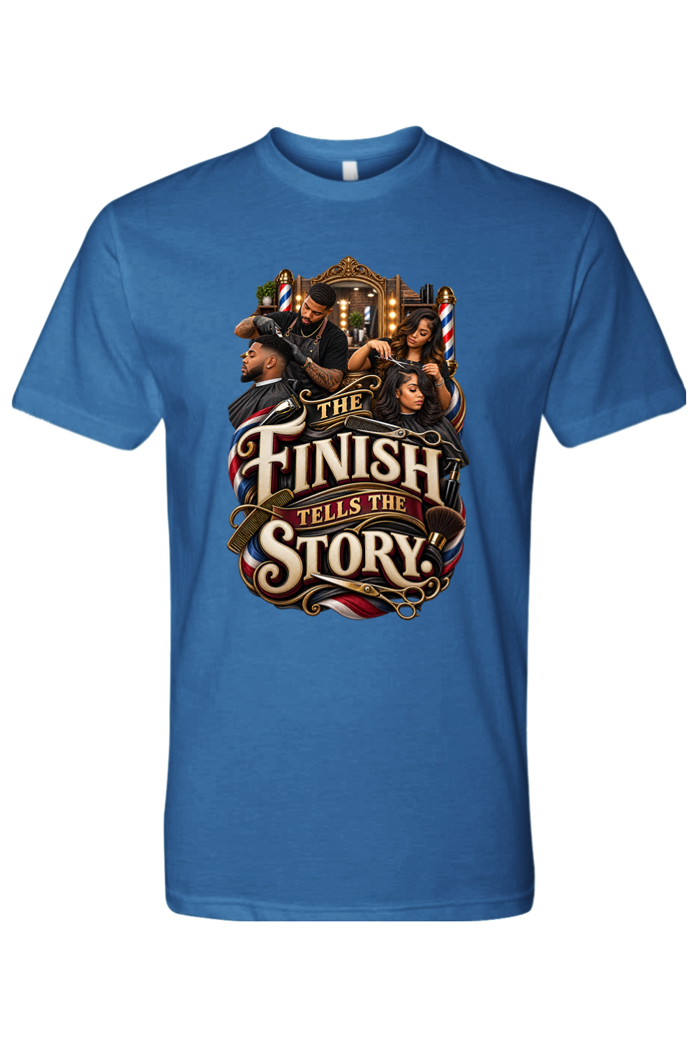 THE FINISH TELLS THE STORY - T-Shirt 7