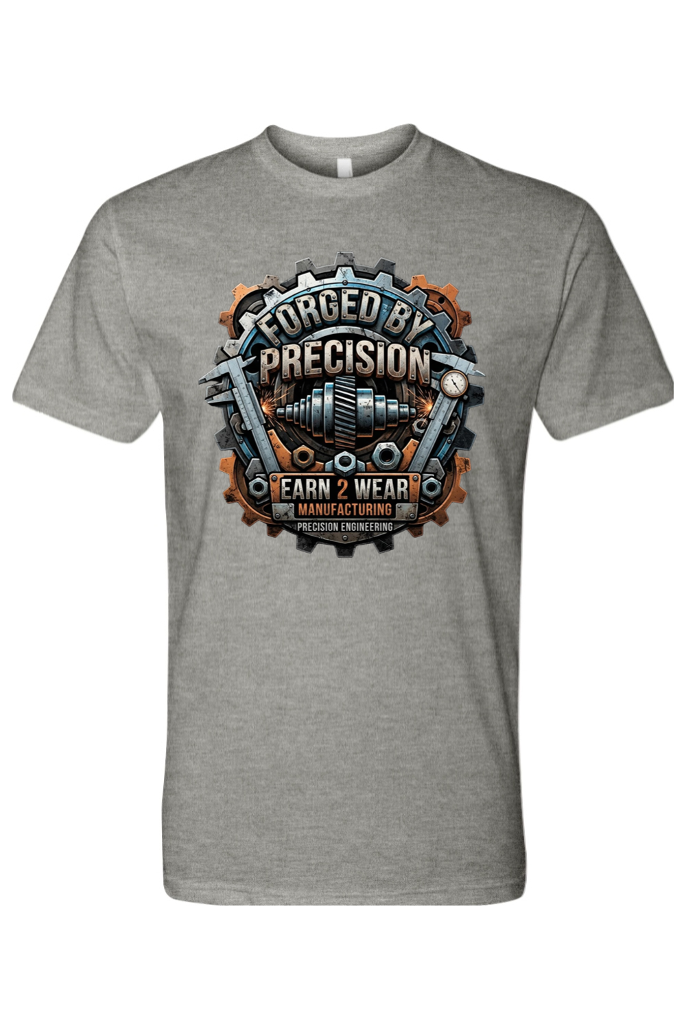 FORGED BY PRECISION - T-SHIRT 4