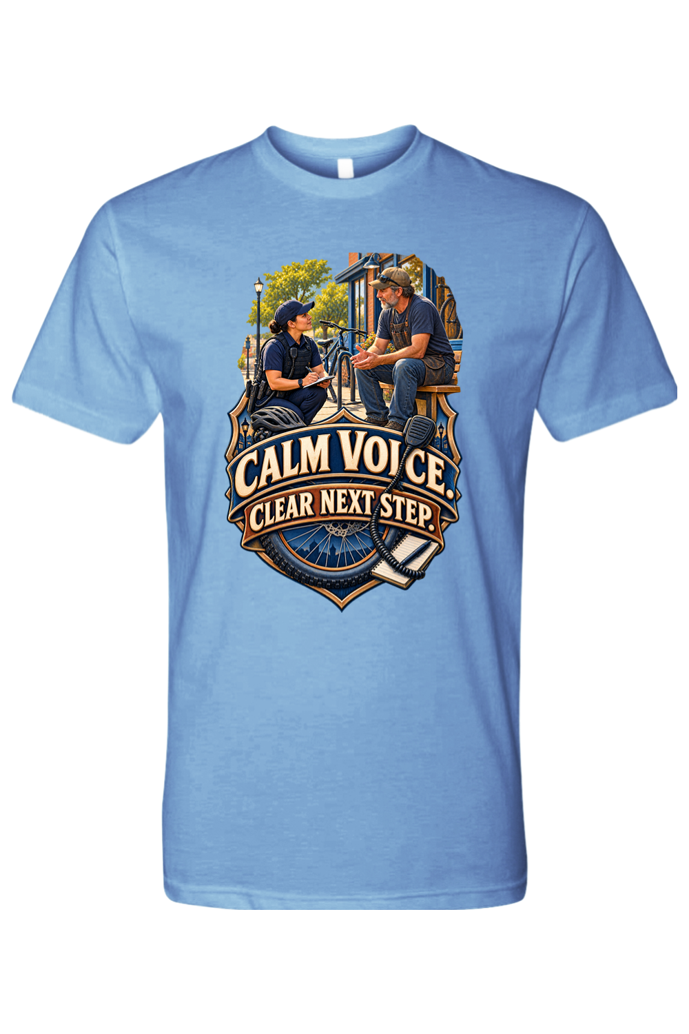 CALM VOICE. CLEAR NEXT STEP. - T-Shirt 3
