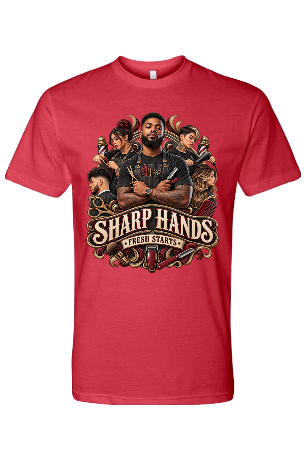 SHARP HANDS - FRESH STARTS - T-Shirt 8