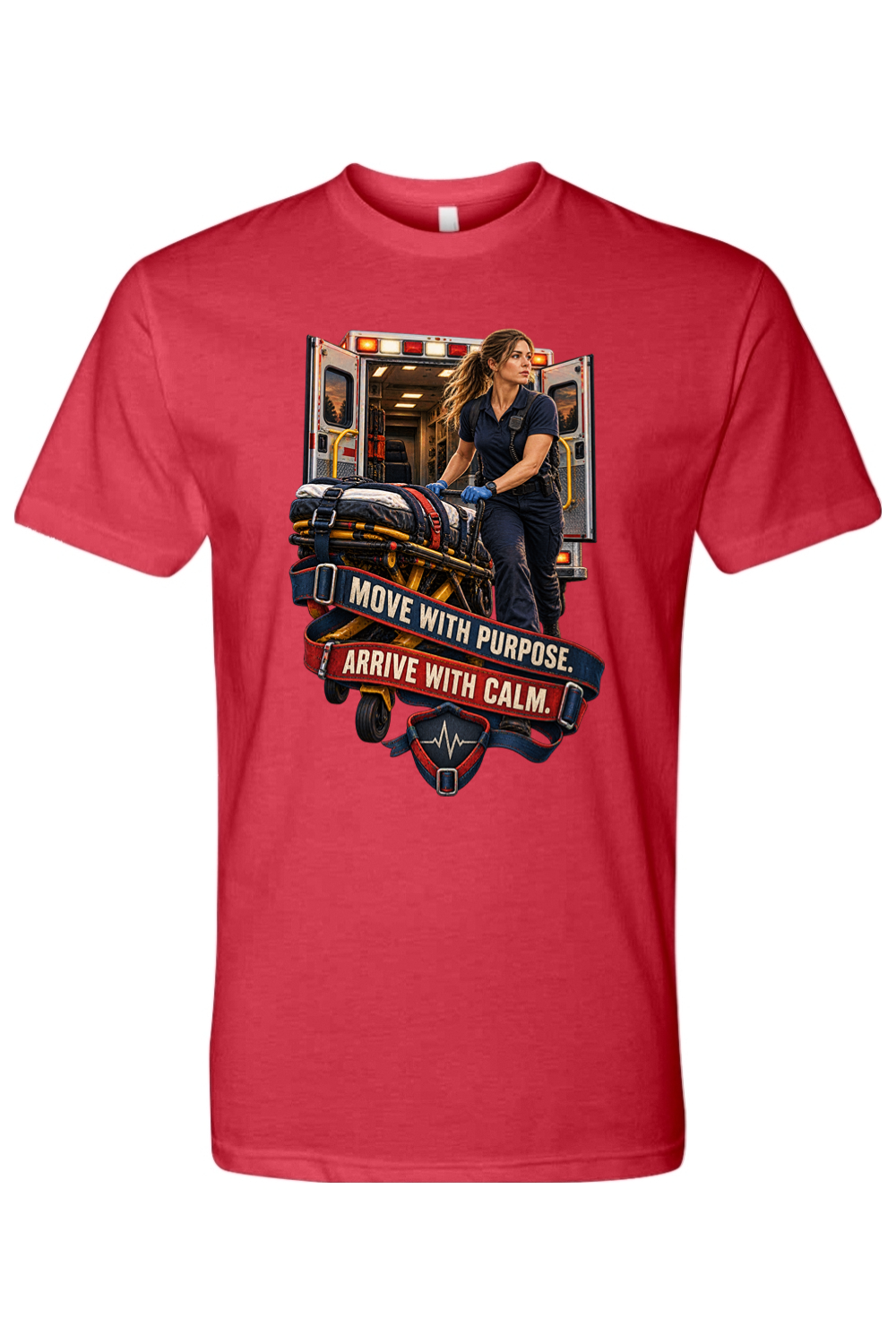 MOVE WITH PURPOSE - ARRIVE WITH CALM - T-Shirt 5