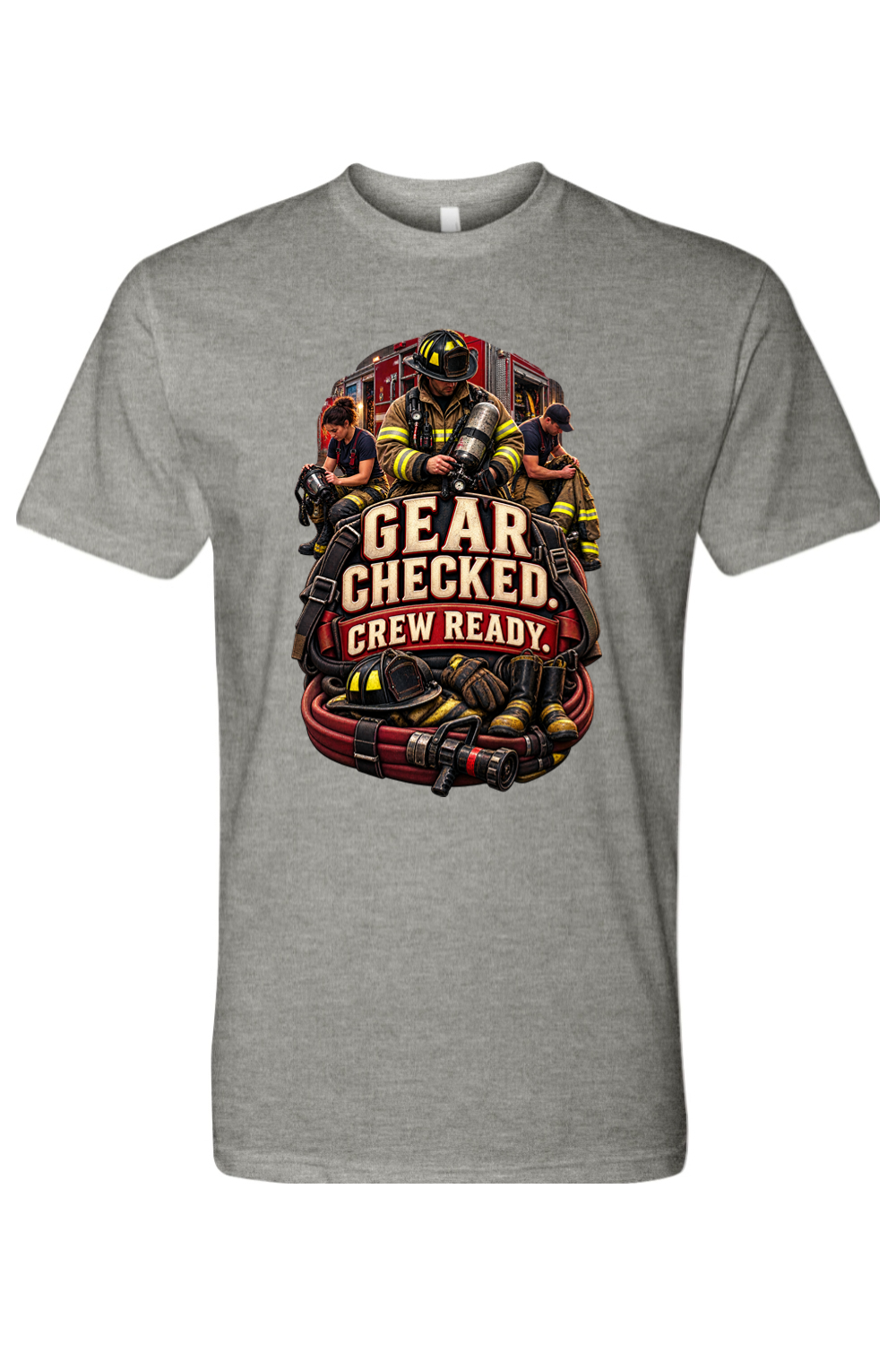 GEAR CHECKED. CREW READY. - T-Shirt 3