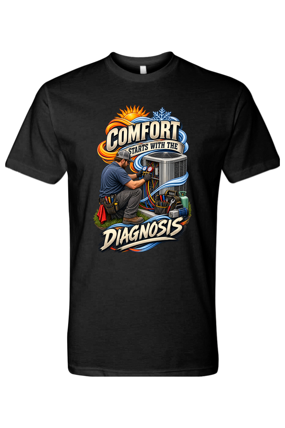 COMFORT STARTS WITH THE DIAGNOSIS - T-Shirt 2
