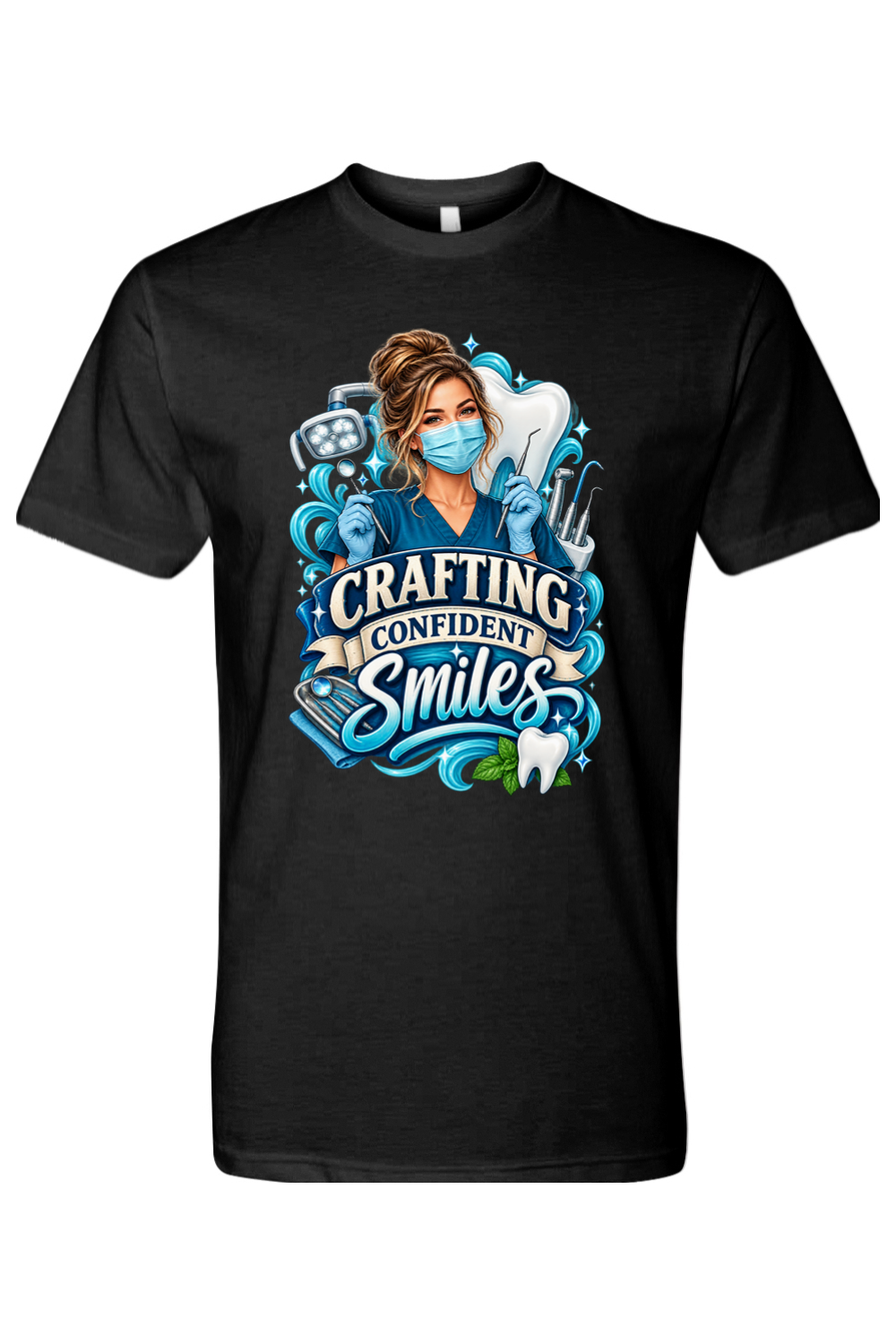 CRAFTING CONFIDENT SMILES - T-Shirt 2