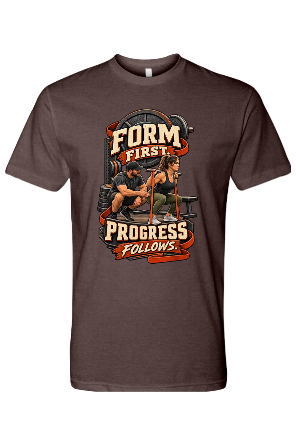 FORM FIRST. PROGRESS FOLLOWS - T-Shirt 4