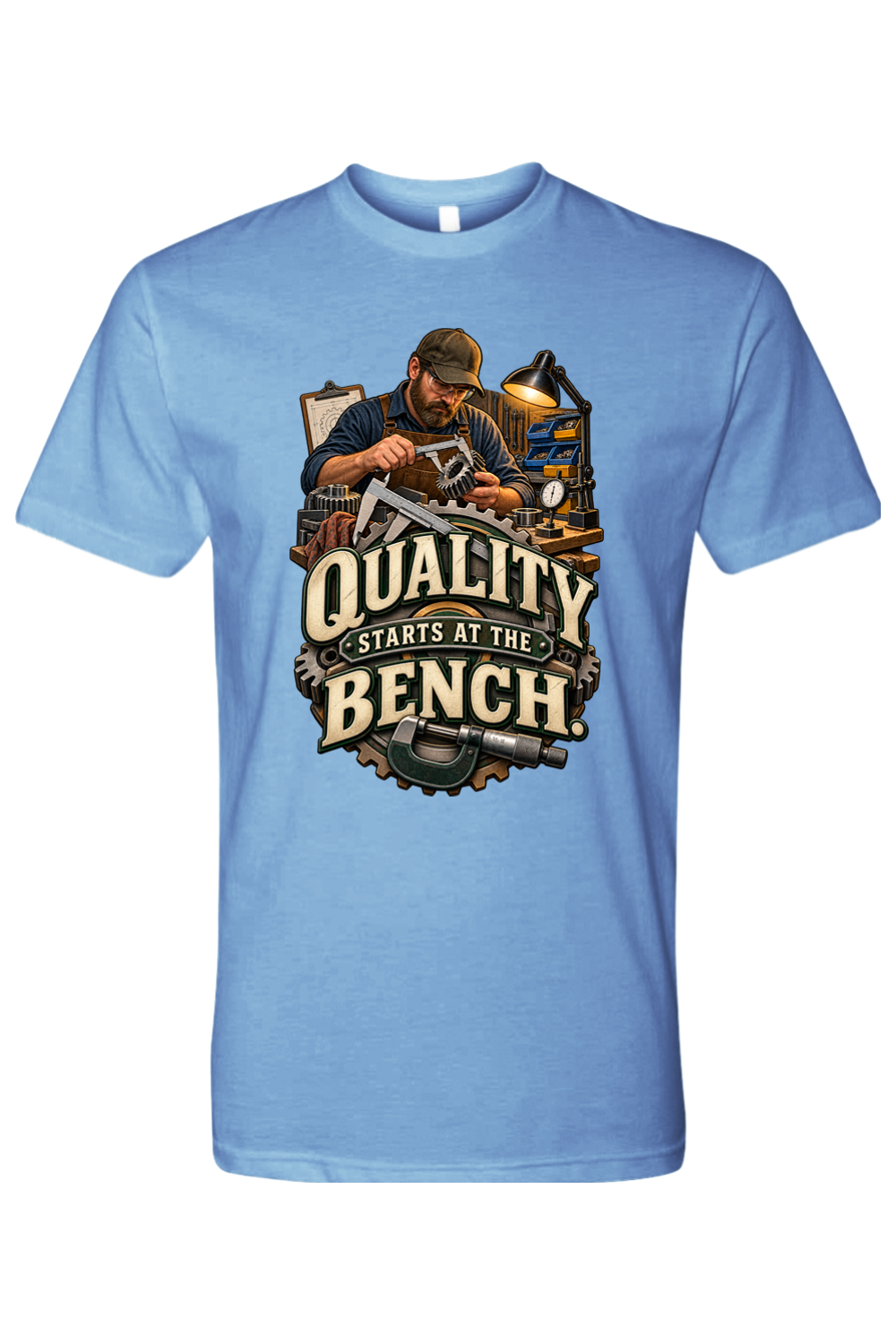 QUALITY STARTS AT THE BENCH - T-Shirt 4