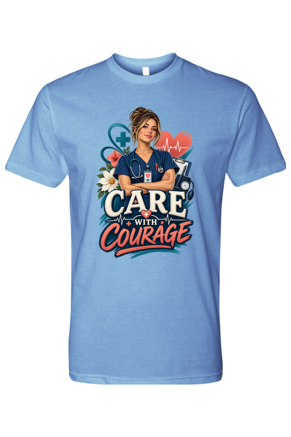 CARE WITH COURAGE - T-Shirt 4