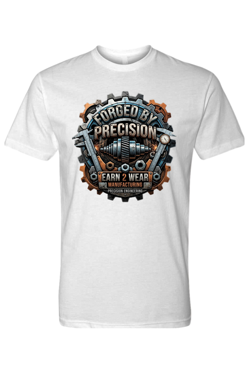 FORGED BY PRECISION - T-SHIRT